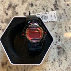 BABY-G watch (in pink)